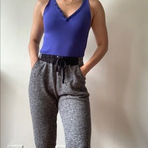 *SOLD* GREY HEATHER JOGGERS